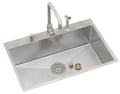 Anupam Sink 30x20 Inch (760x510 mm) |Twister Series | Satin Finish | Single Bowl