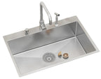 Anupam Sink 30x20 Inch (760x510 mm) |Twister Series | Satin Finish | Single Bowl