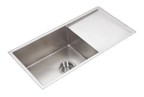 Anupam Sink CS 904 DB | SIZE - 36x18X9 INCHES | Handmade Drain Board Kitchen Sink | 304 GRADE S.S SINK
