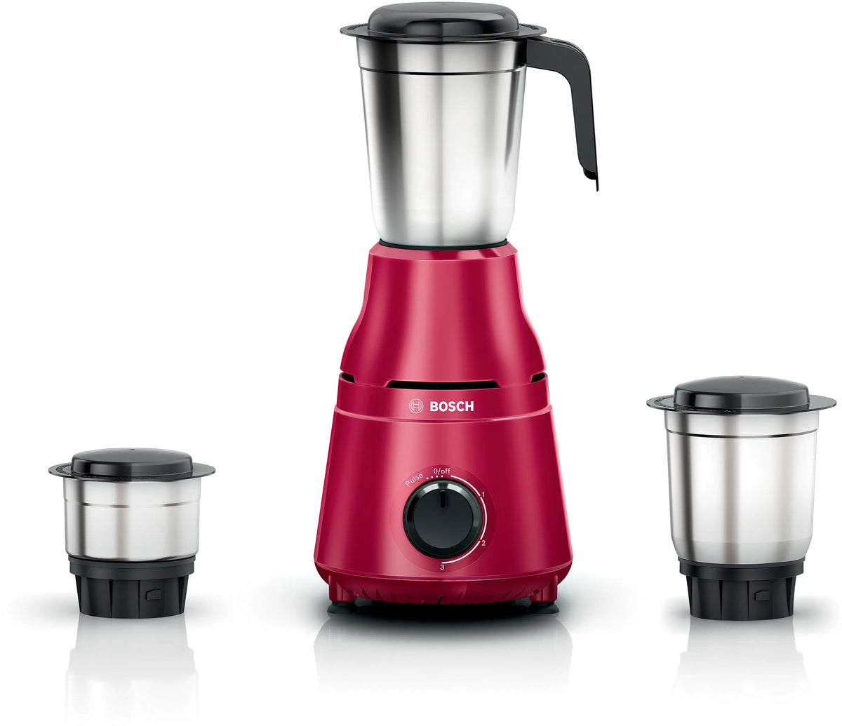 Bosch TrueMixx MG4413C4PI – 750 W Mixer Grinder | Red Colour