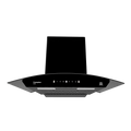 Crompton Aeries Curved 60 cm Filterless Kitchen Chimney | 1280 m³/hr Suction | Gesture Control | Thermal Auto Clean