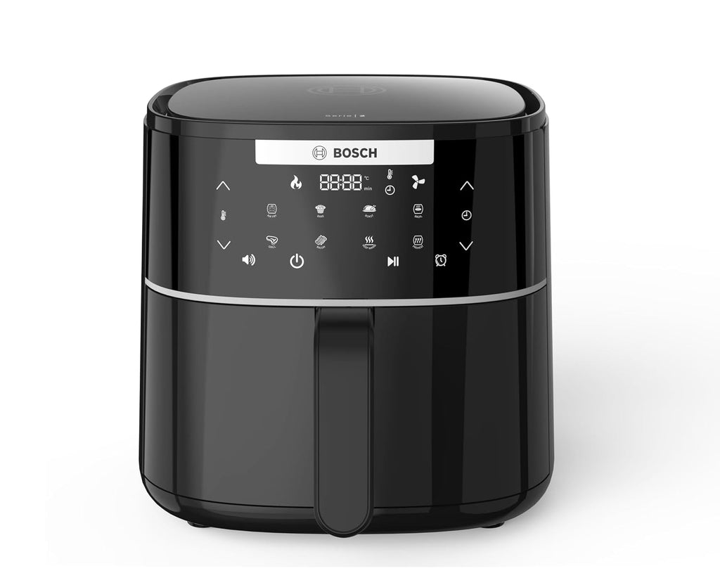 Bosch Crispmaxx Air Fryer 4.0L – Smart Touch Panel, 6 Presets & Baking Tray MAF240B5IN