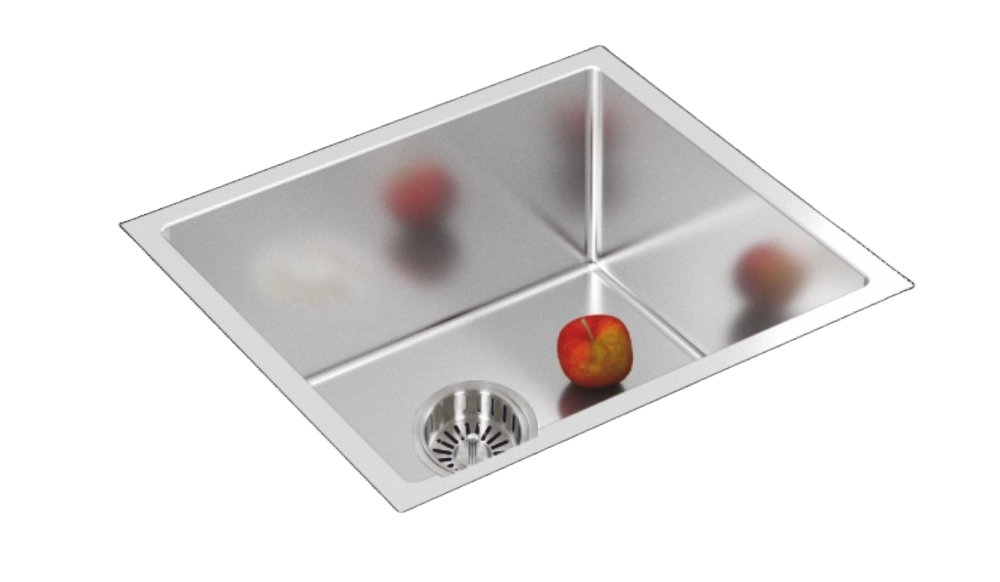 Anupam Sink CS 907 SS | SIZE - 21x18X9 INCHES | Handmade Single Bowl Kitchen Sink | 304 GRADE S.S SINK