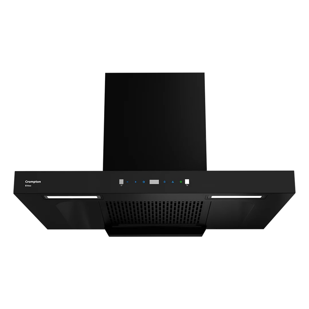 Crompton Eliteo Box 75 cm(ELB-75) Chimney | Filterless Technology | Smart ON feature | Auto Clean