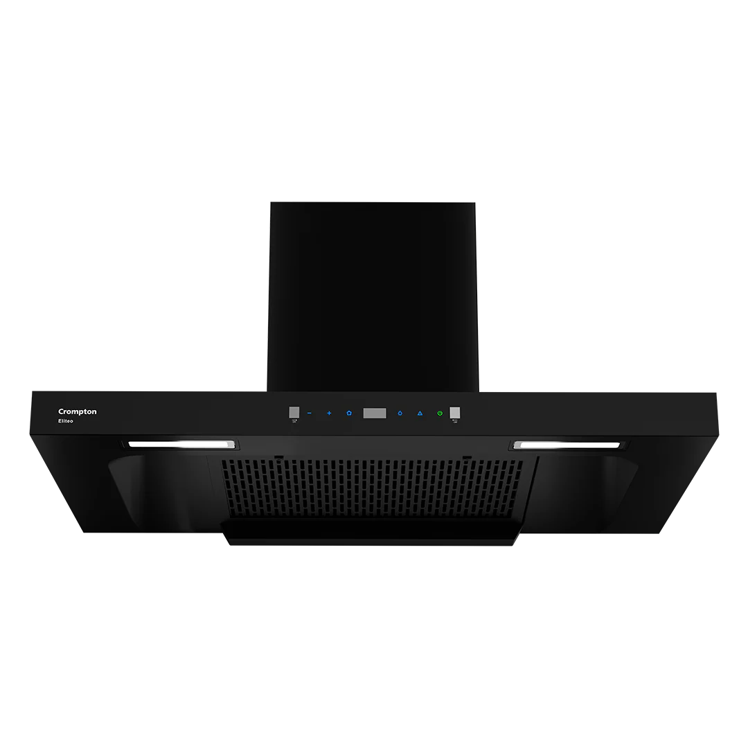 Crompton Eliteo Box 90 cm(ELB-90) Chimney | Filterless Technology | Smart ON feature | Auto Clean