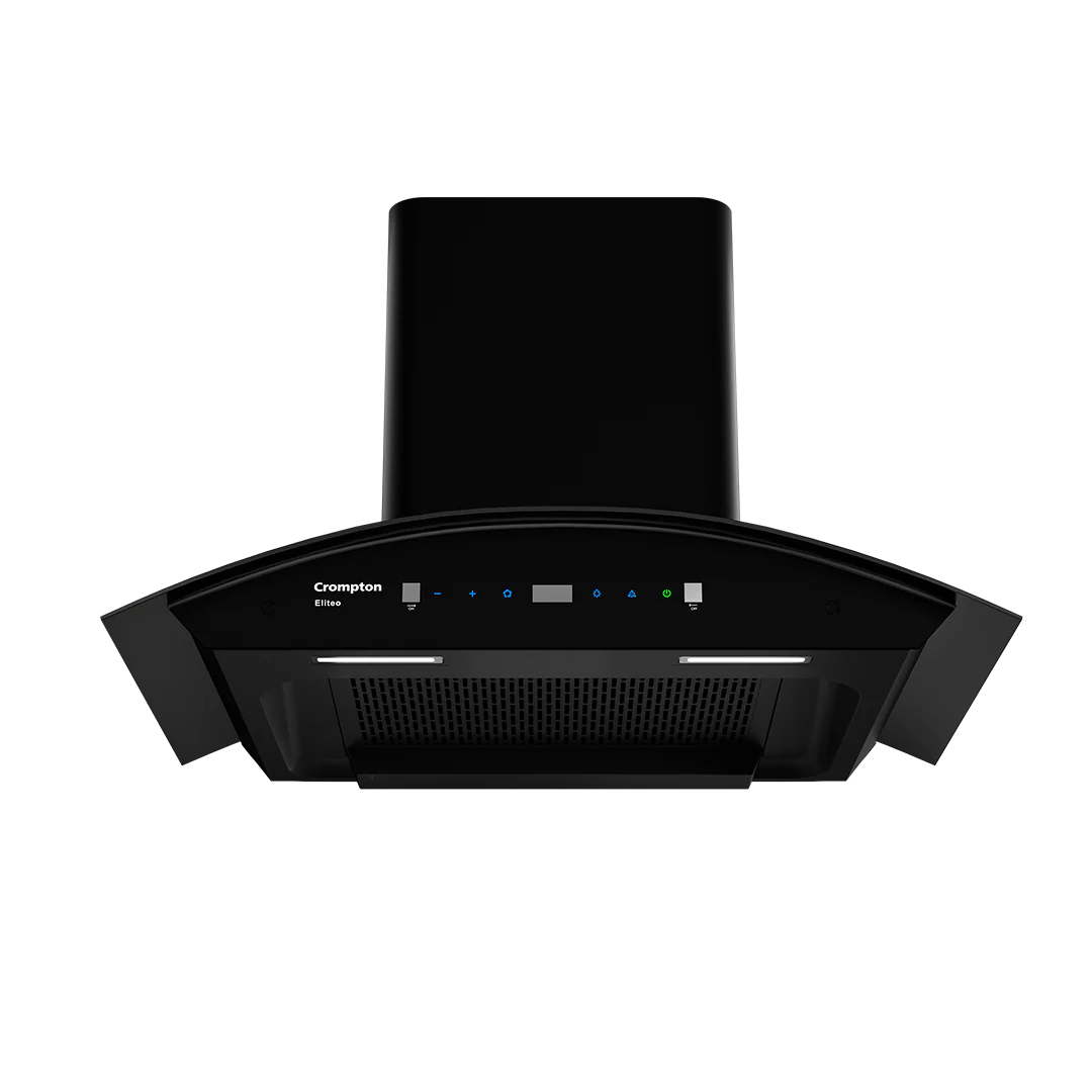 Crompton Eliteo Curve 60 cm(ELC-60) Chimney | Filterless Technology | Smart ON feature | Auto Clean