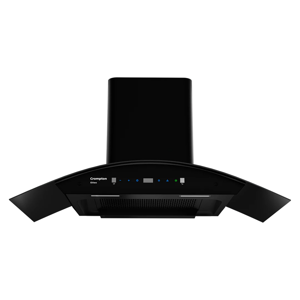 Crompton Eliteo Curve 90 cm(ELC-90) Chimney | Filterless Technology | Smart ON feature | Auto Clean