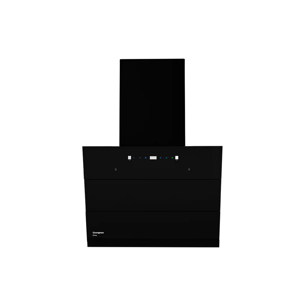 Crompton Eliteo Inclined 60 cm(ELI-60) Chimney | Filterless Technology | Smart ON feature | Auto Clean